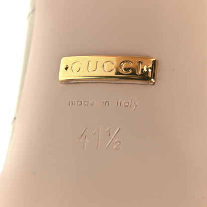 Gucci Nappa Matelasse GG Marmont 75mm Slide Sandals 41.5 Mystic White 8 of 10