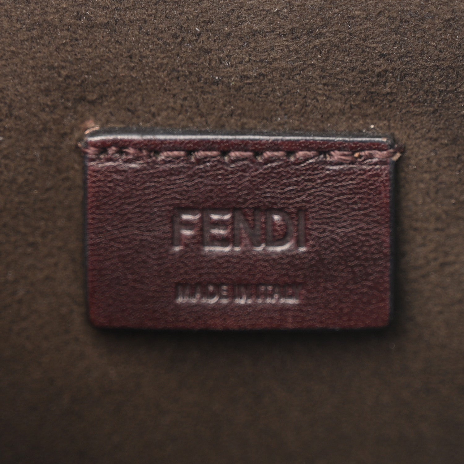 Fendi Vitello Crossbody Bag Cuoio 5 of 9
