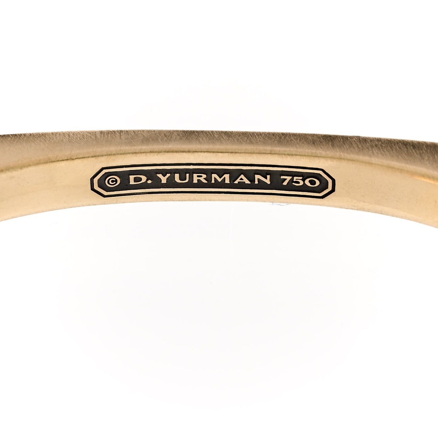 18K Yellow Gold 5.5mm Streamline Cuff Bracelet