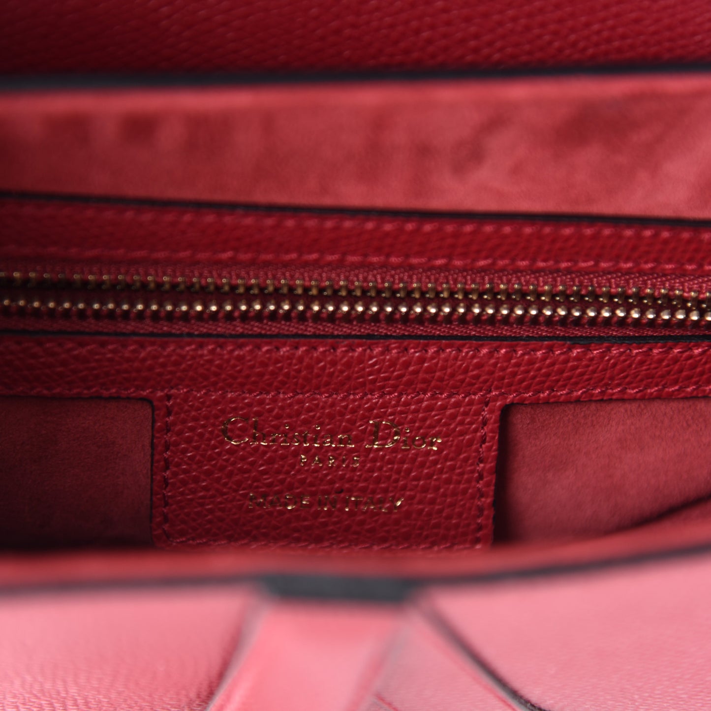 Calfskin Saddle Bag Scarlet