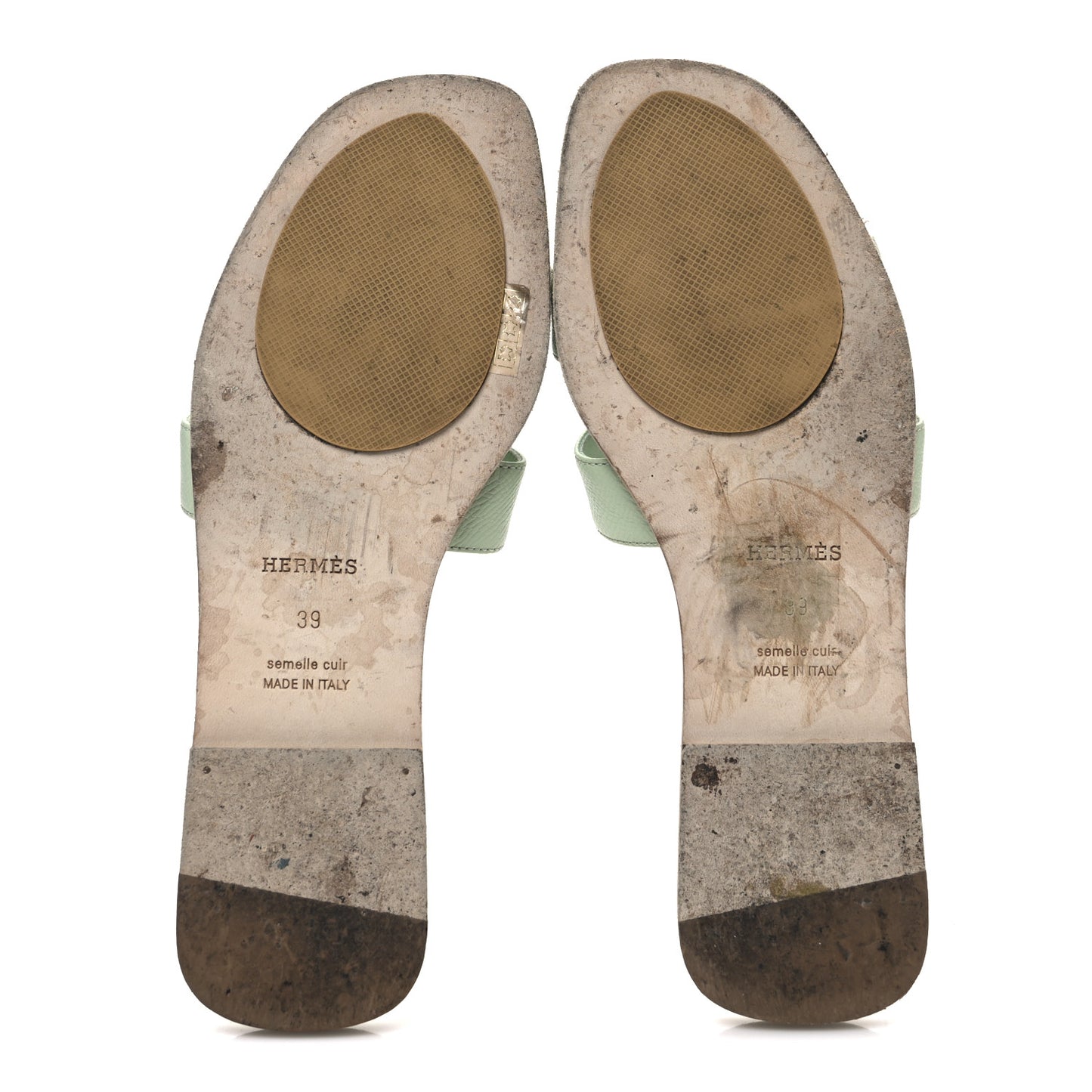 Epsom Oran Sandals 39 Vert Fizz