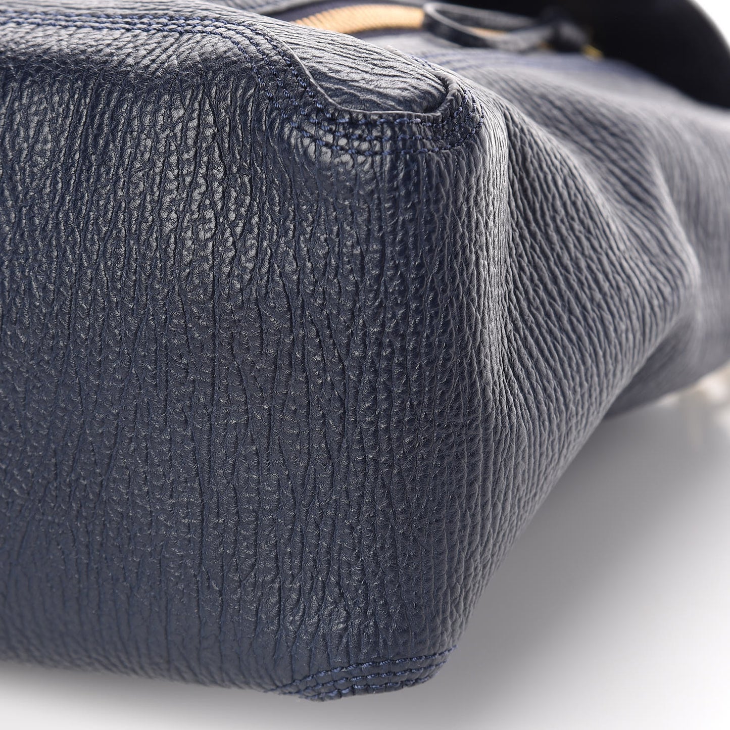 3.1 Textured Calfskin Large Pashli Satchel Ink