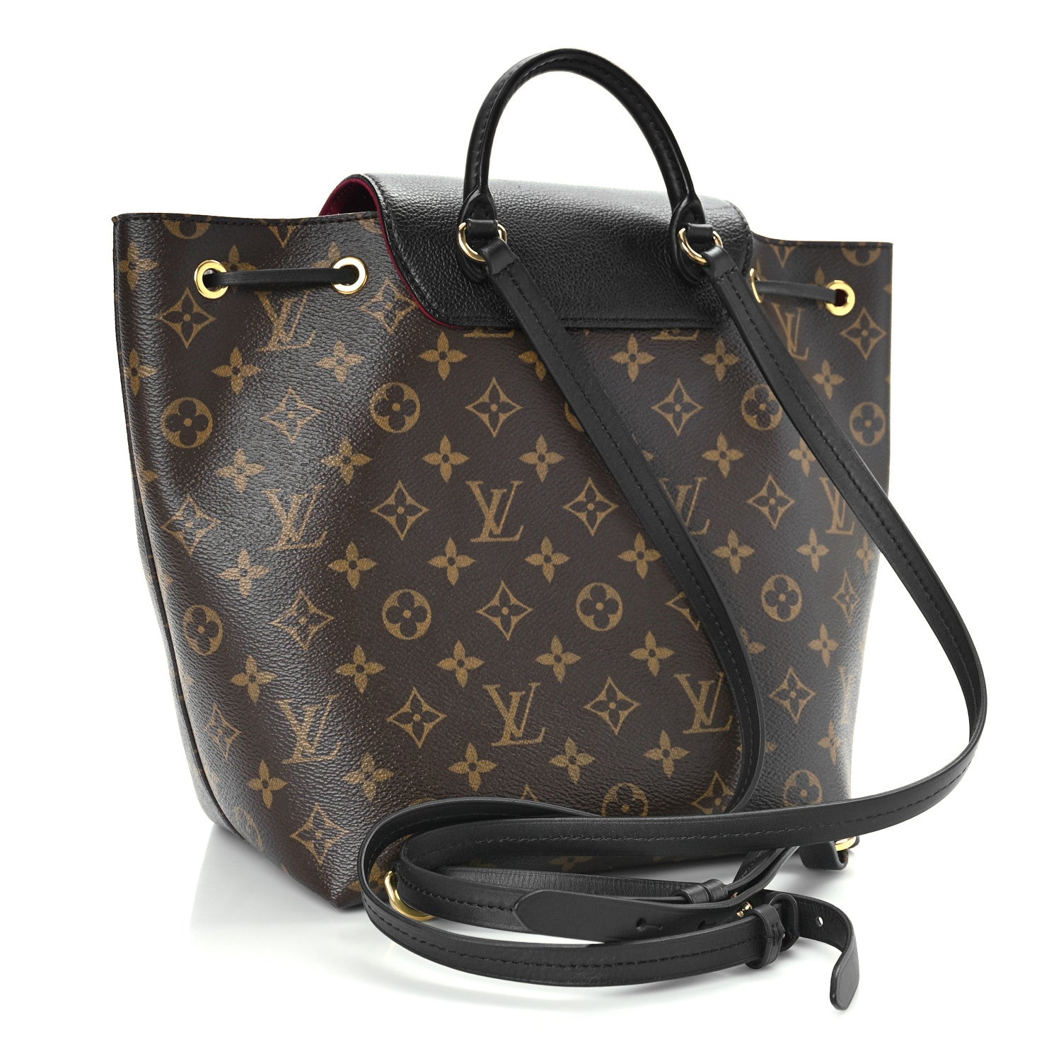 Louis Vuitton Monogram Montsouris PM Black 3 of 10