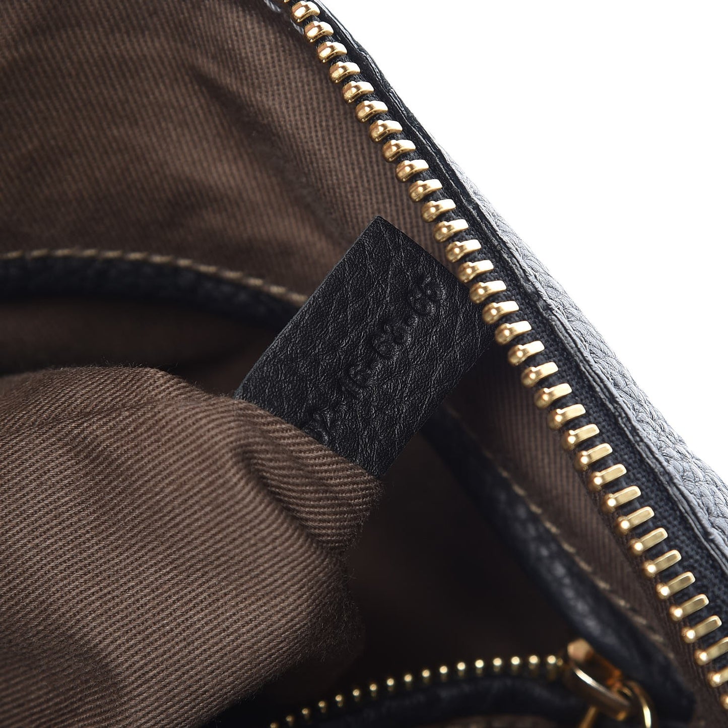 Calfskin Medium Marcie Satchel Black