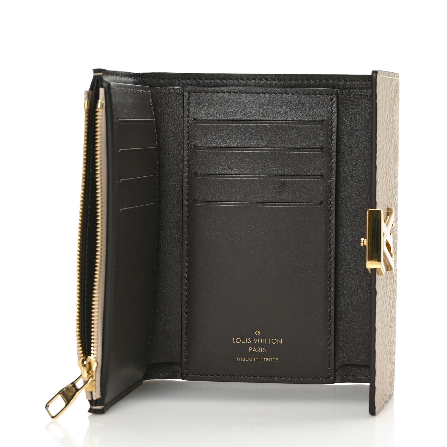Louis Vuitton Taurillon Capucines Compact Wallet Galet 5 of 7