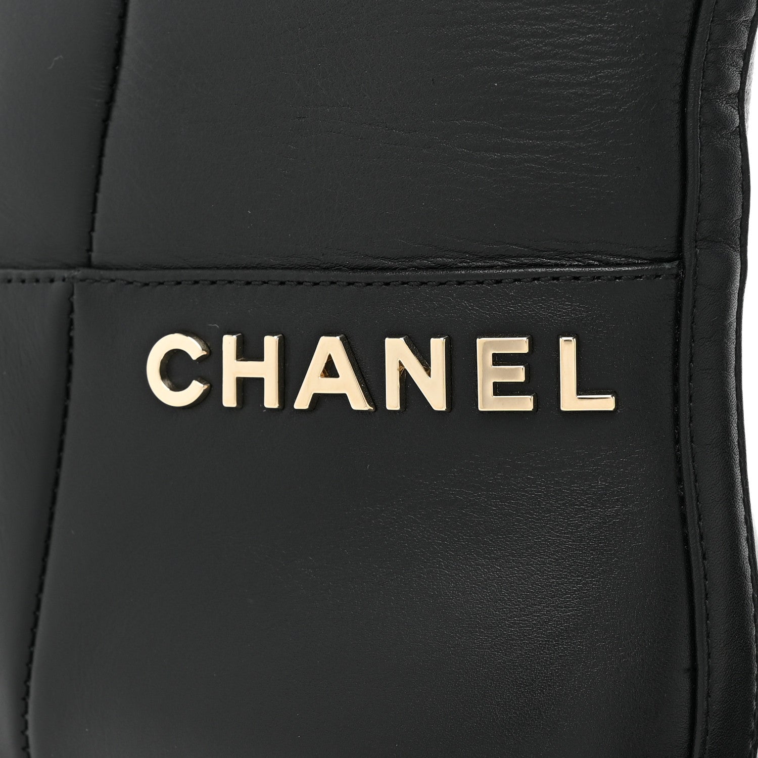 Chanel Calfskin CC Ankle Boots 38 Black 11 of 11