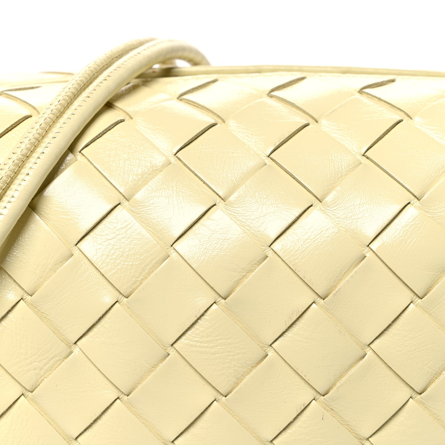 Bottega Veneta Nappa Intrecciato Small Loop Camera Bag Ice Cream 7 of 9