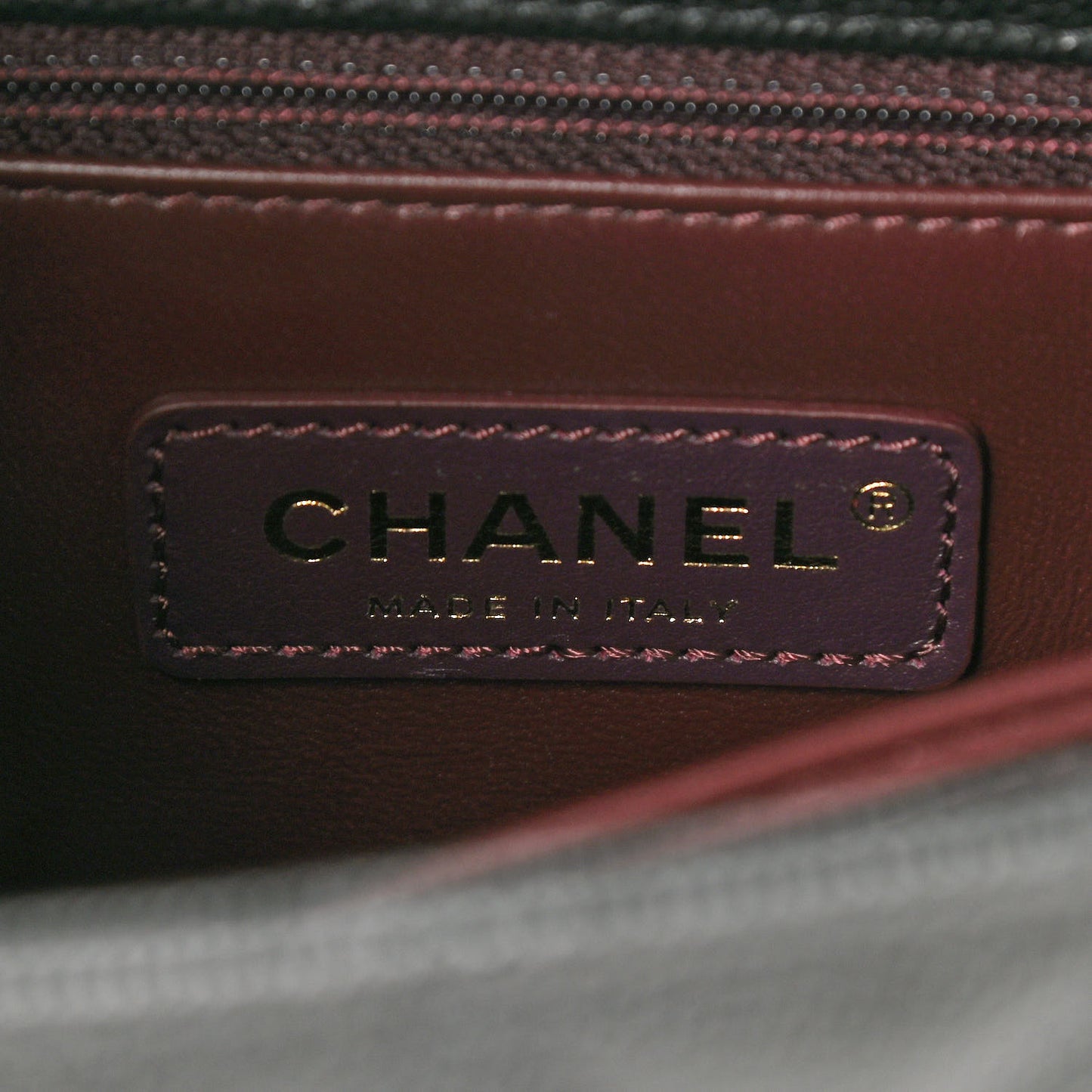 Caviar Quilted Mini Coco Handle Flap Black