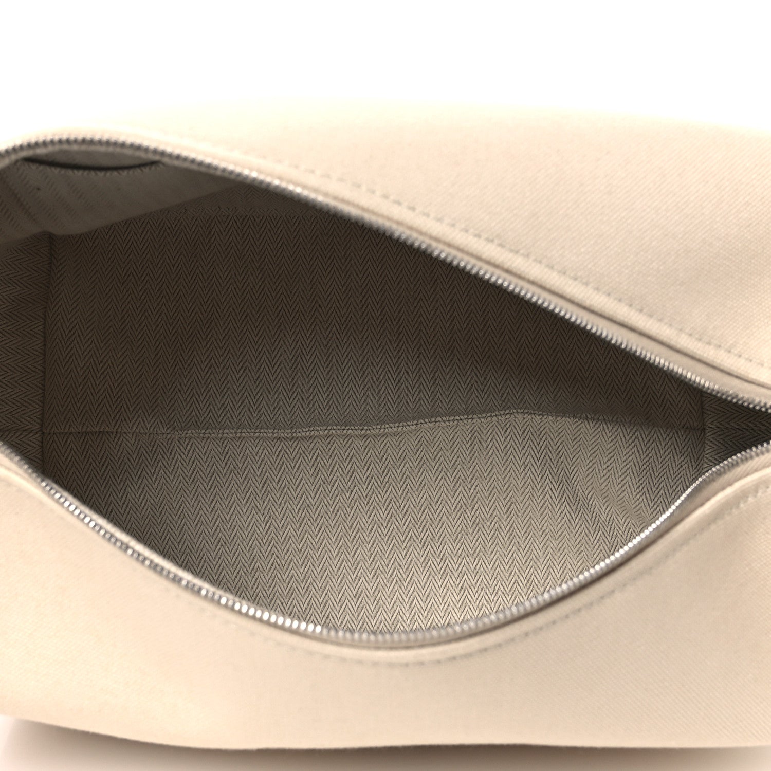 Hermes Canvas Large Bride-A-Brac Pouch Natural 5 of 9