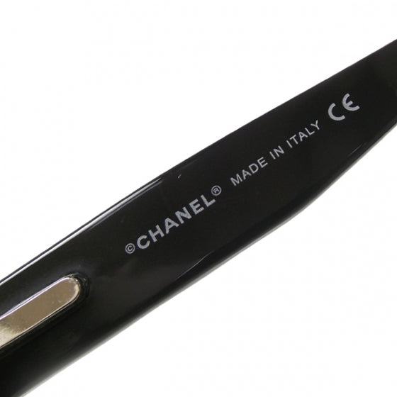 Leather Quilted CC Sunglasses Black 5124 501/87
