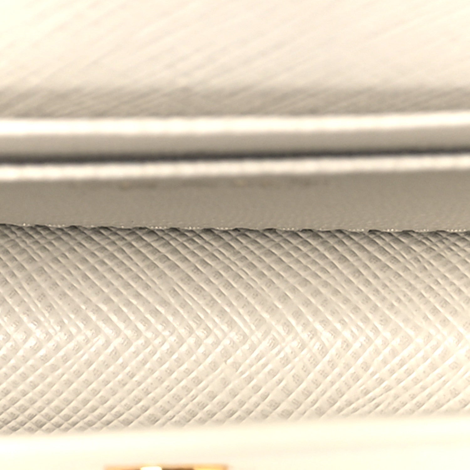 Prada Saffiano Card Holder With Chain Talco 5 of 10