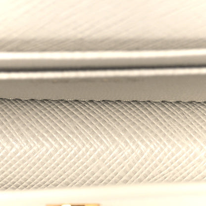Prada Saffiano Card Holder With Chain Talco 5 of 10