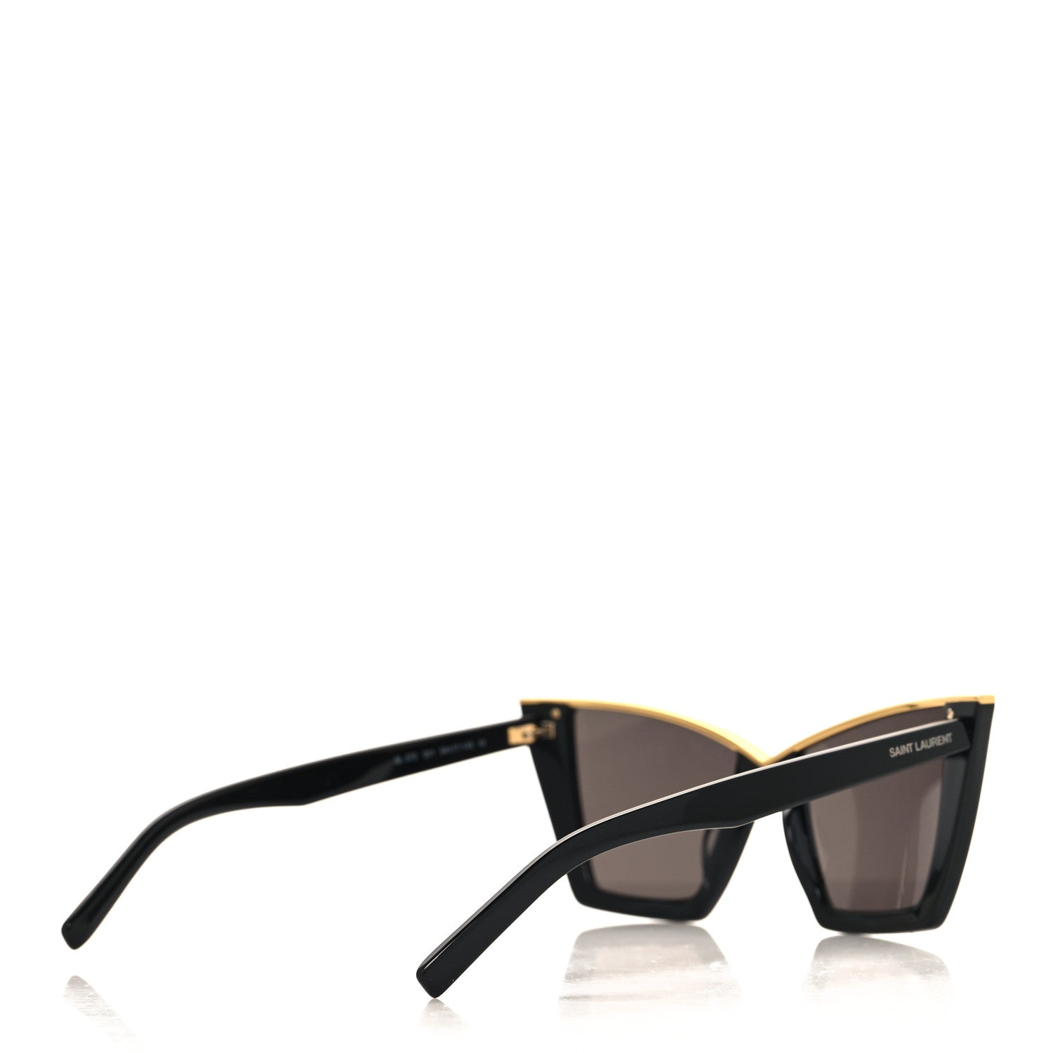 Saint Laurent Cat Eye Kate SL570 Sunglasses Black 4 of 8