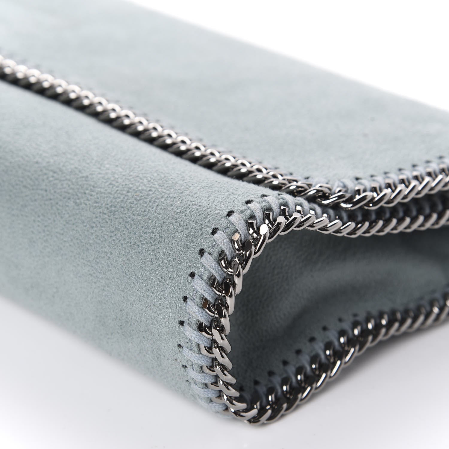 Stella McCartney Shaggy Deer Falabella Messenger Light Blue 7 of 11