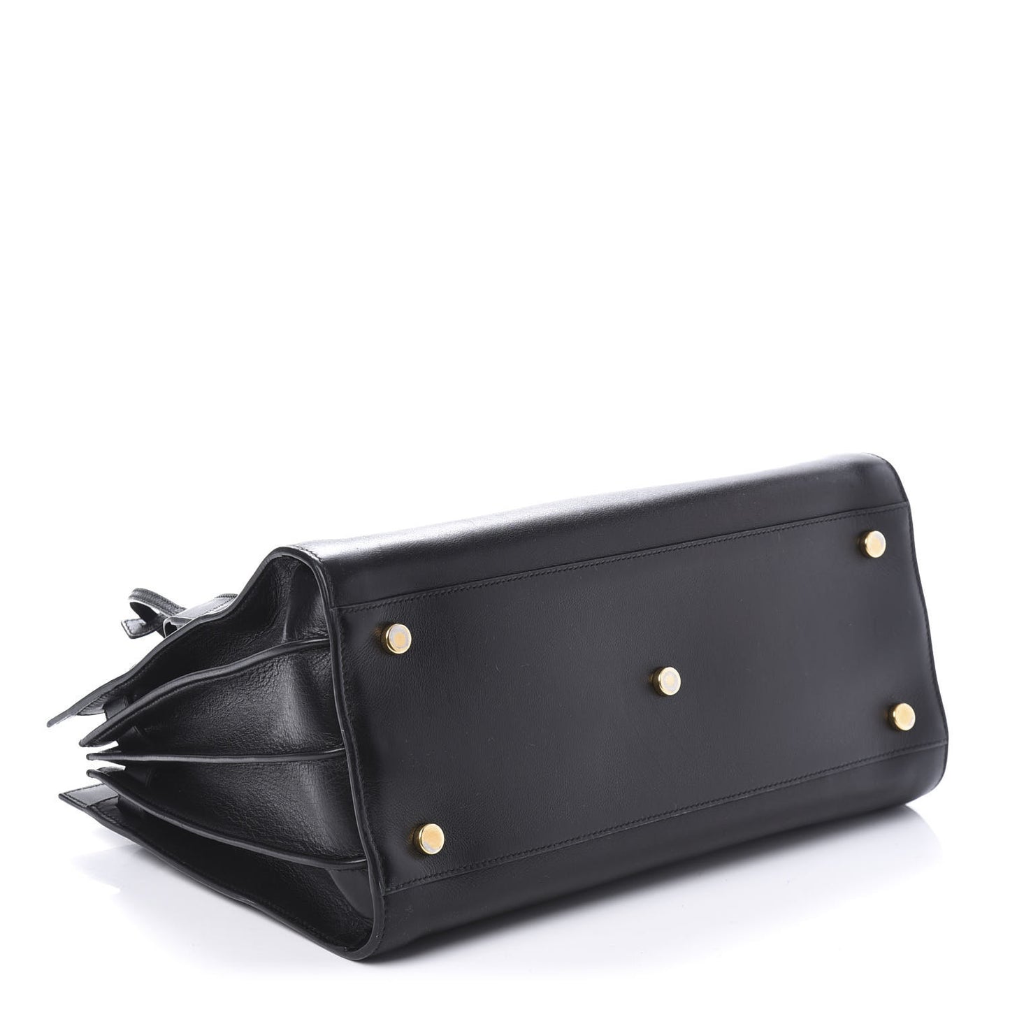 Calfskin Small Sac De Jour Black
