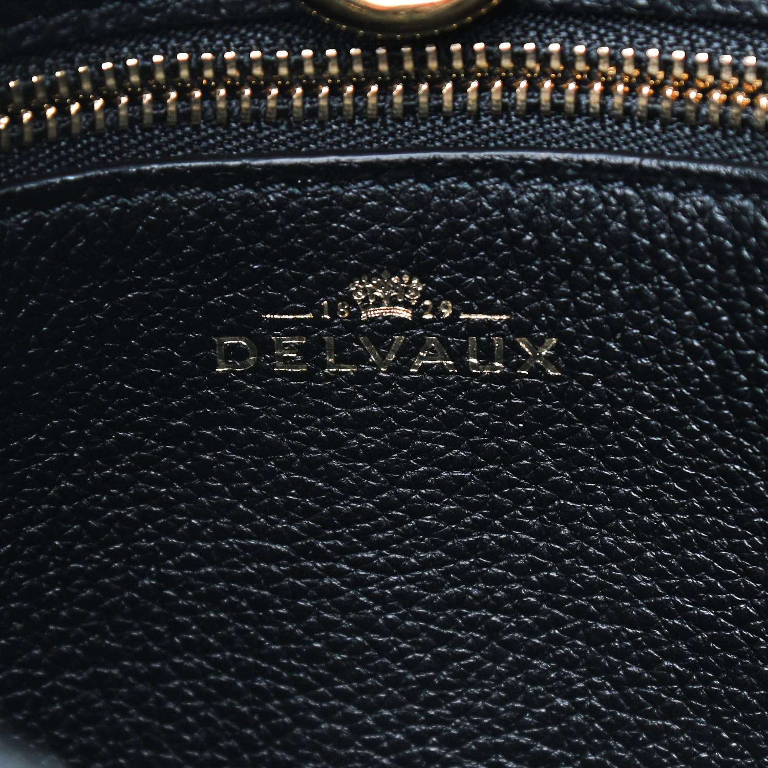 Delvaux Calfskin So Cool MM Black 6 of 10