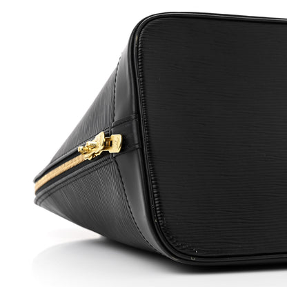 Louis Vuitton Epi Alma PM Black 9 of 11
