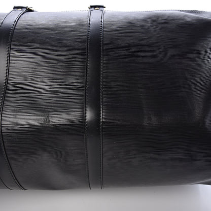 Louis Vuitton Epi Keepall 55 Black 11 of 14