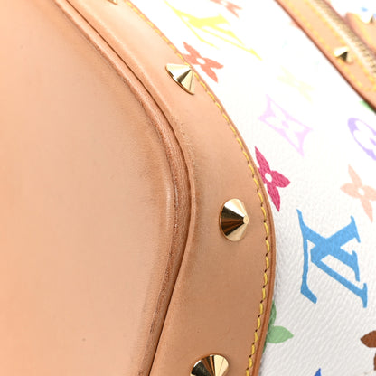 Louis Vuitton Monogram Multicolor Alma White 10 of 13