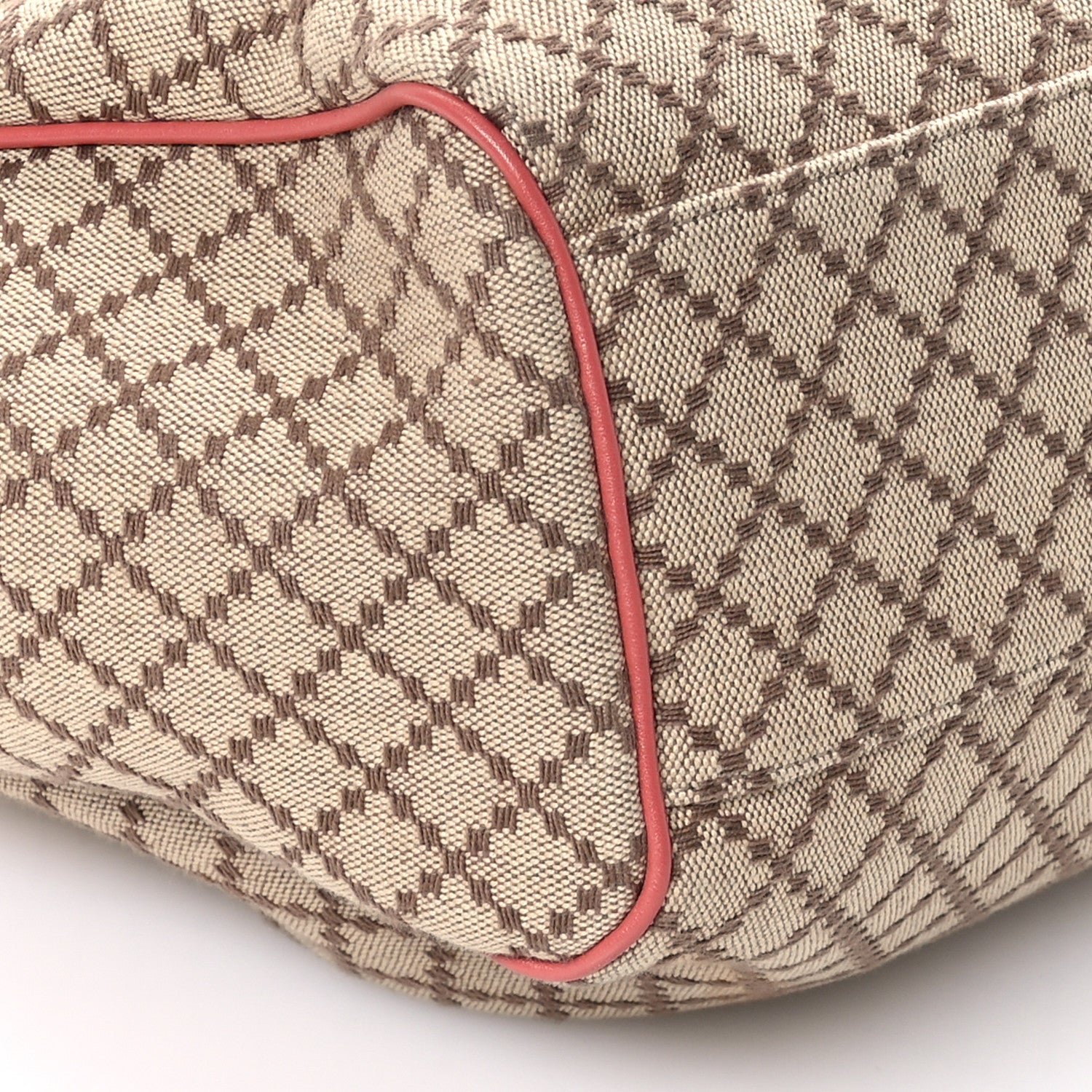 Gucci Monogram Margaux Calfskin Medium Sukey Tote Coral 8 of 11