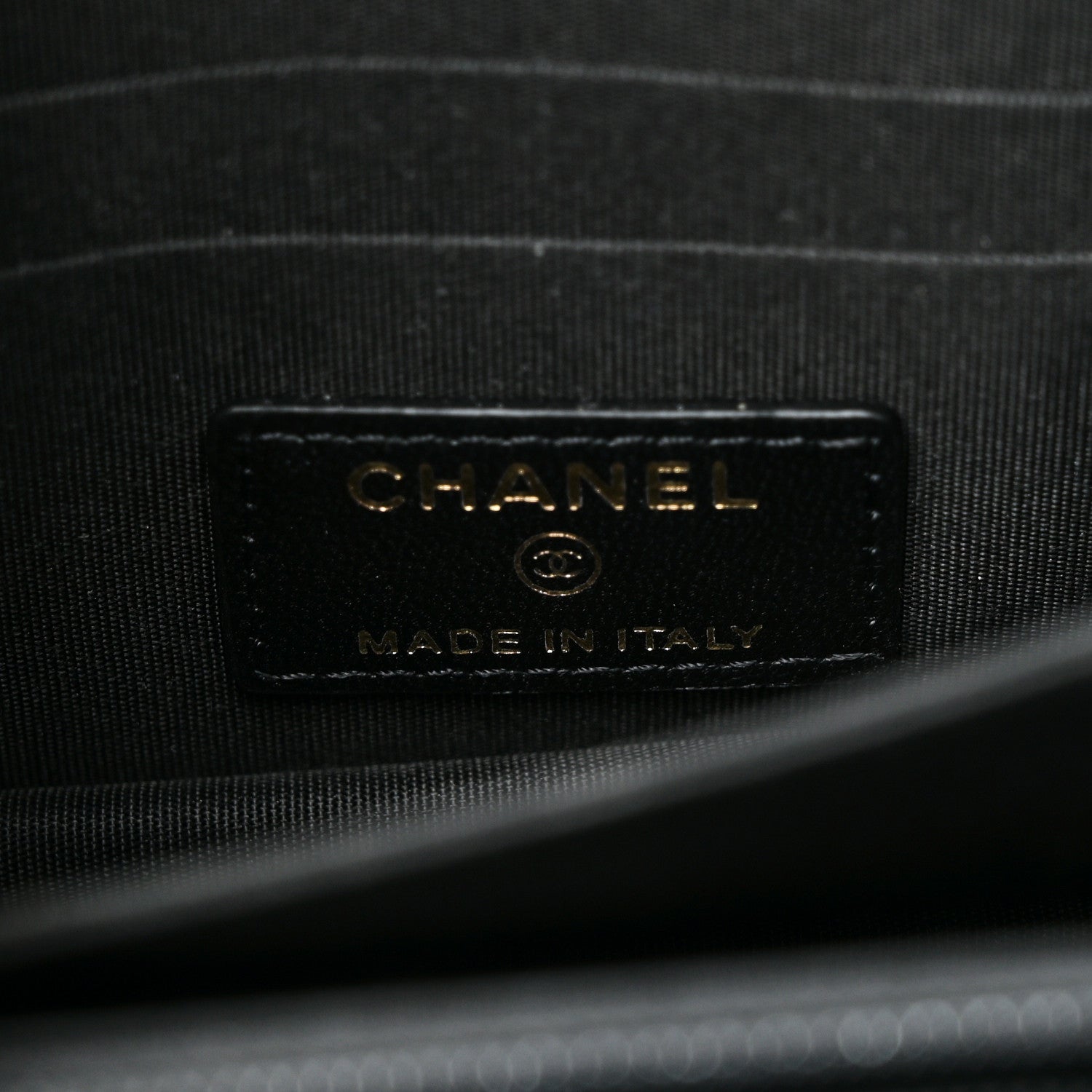 Chanel Lambskin Quilted Mini Camellia Bow Wallet On Chain WOC Black 6 of 10