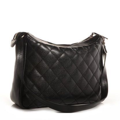 Chanel Caviar Quilted Shoulder Bag Black 3 of 7