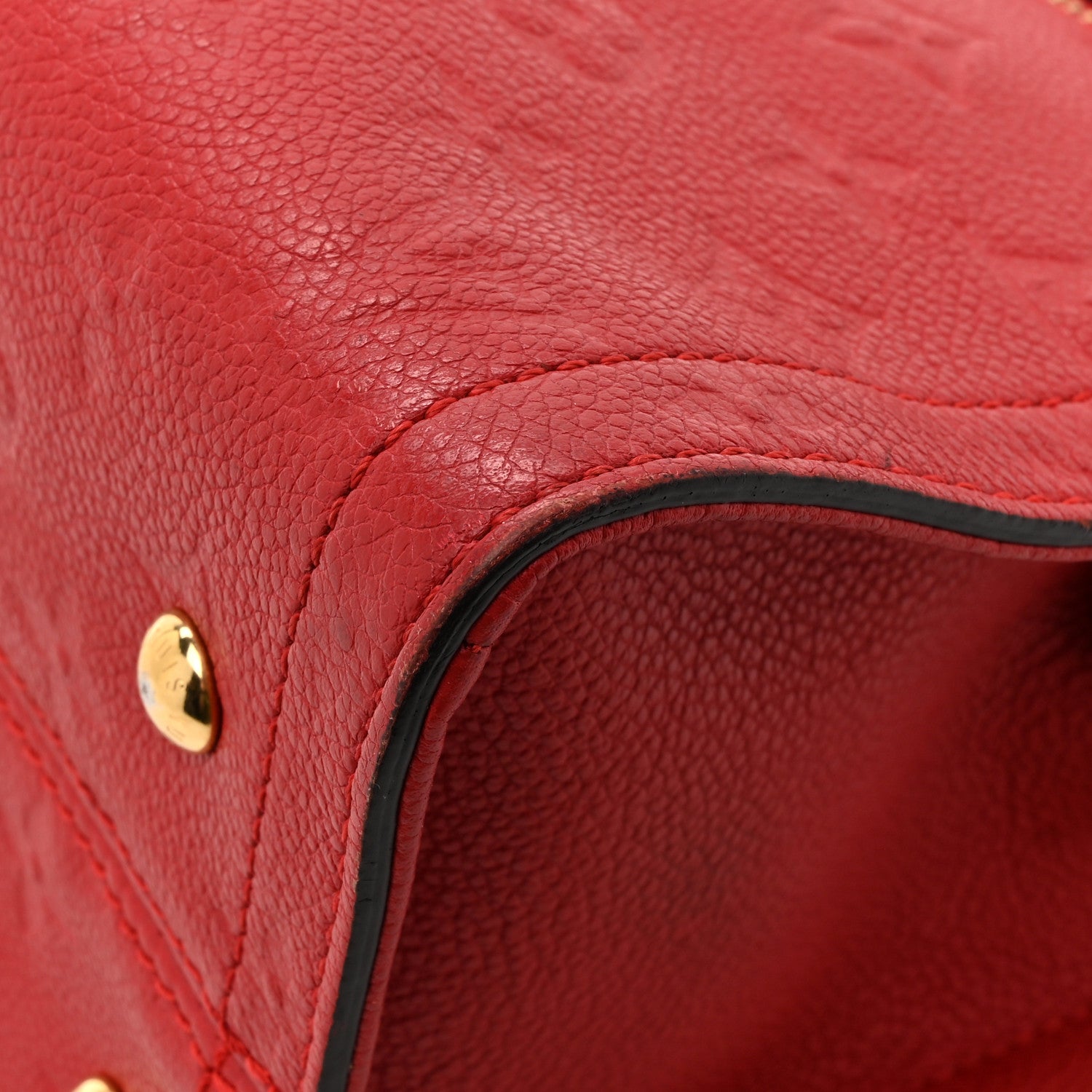 Louis Vuitton Empreinte Sully PM Scarlet 10 of 14
