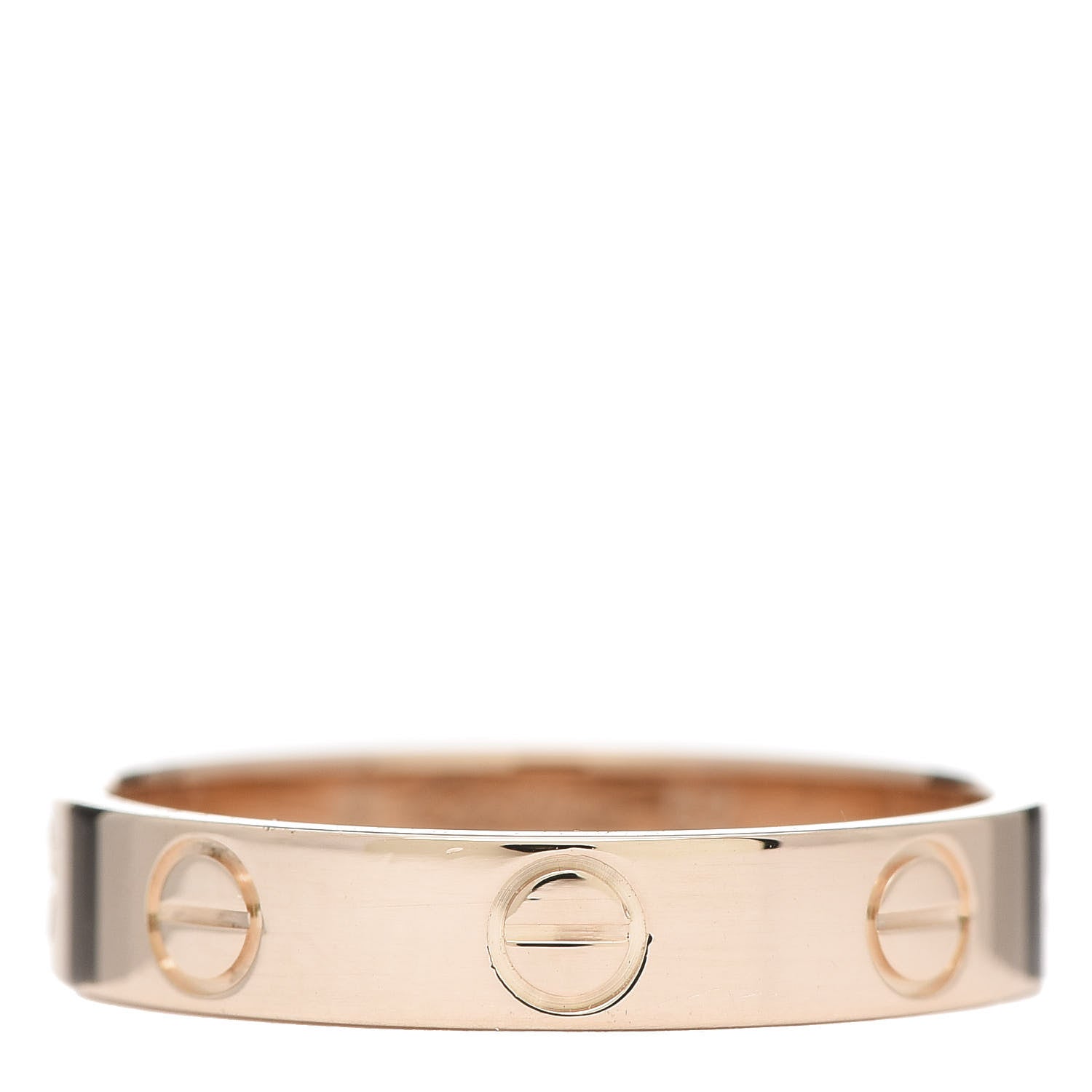 Cartier 18K Pink Gold 3.5mm LOVE Wedding Band Ring 52 6 1 of 5