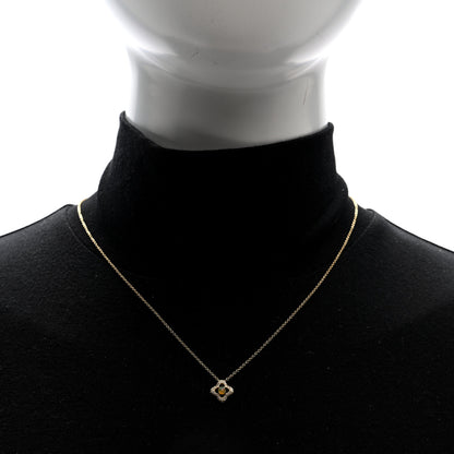 David Yurman 18K Yellow Gold Diamond Station Necklace 2 of 4