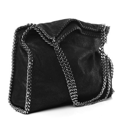 Stella McCartney Shaggy Deer Small Falabella Tote Black 3 of 7