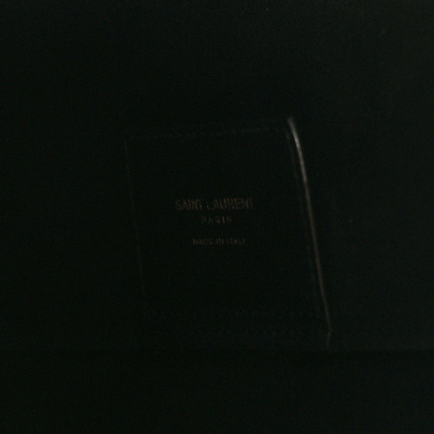 Calfskin Large Shopping Tote Black