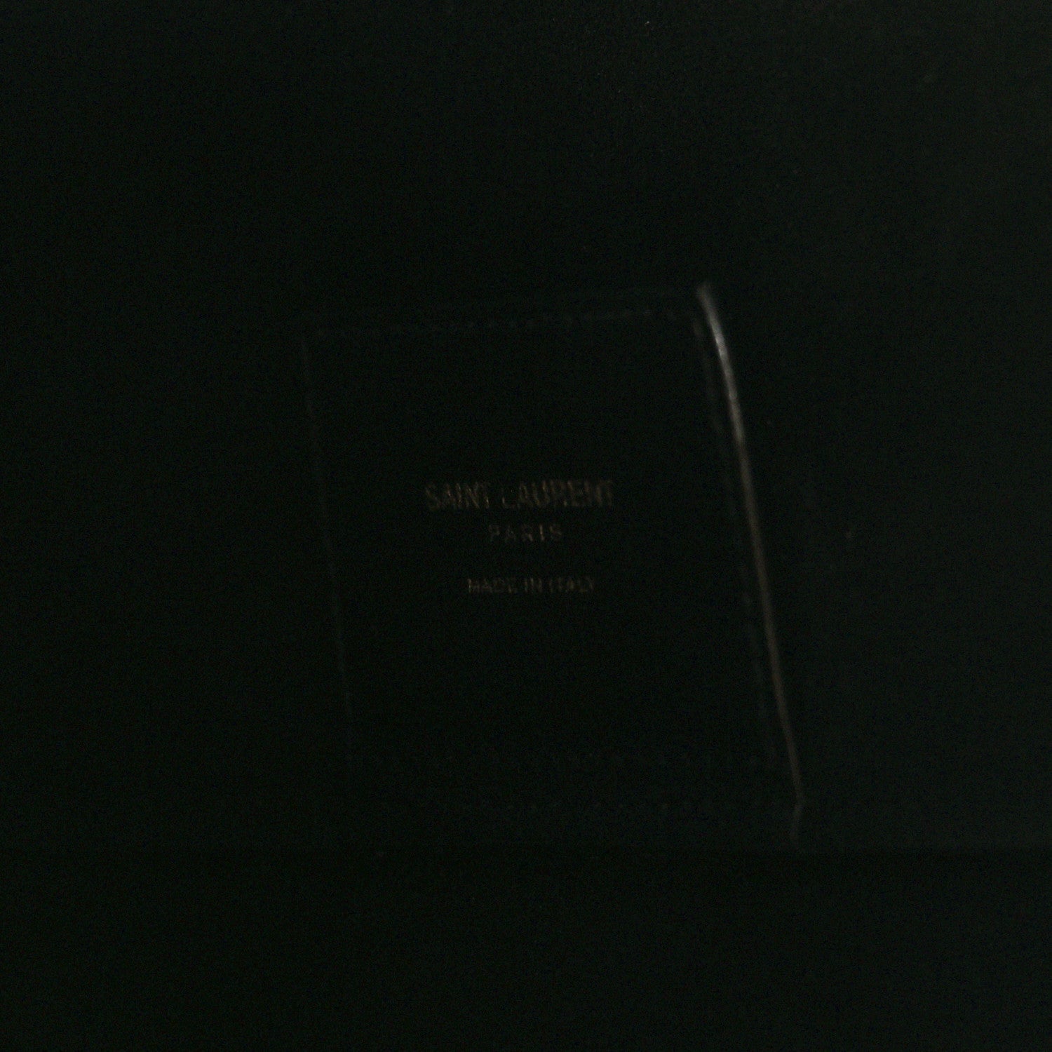Saint Laurent Calfskin Large Shopping Tote Black 7 of 10