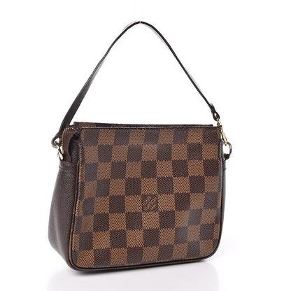 Louis Vuitton Damier Ebene Trousse Make Up Bag Pochette 3 of 14