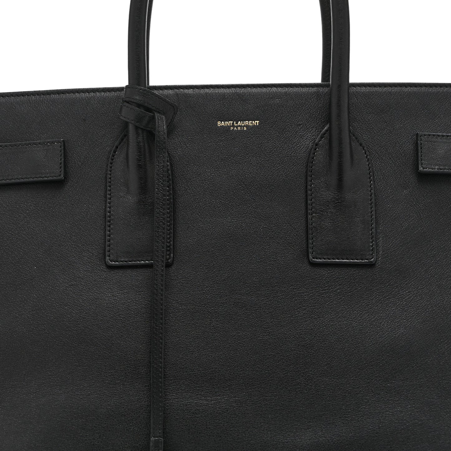 Calfskin Large Sac de Jour Carryall Black