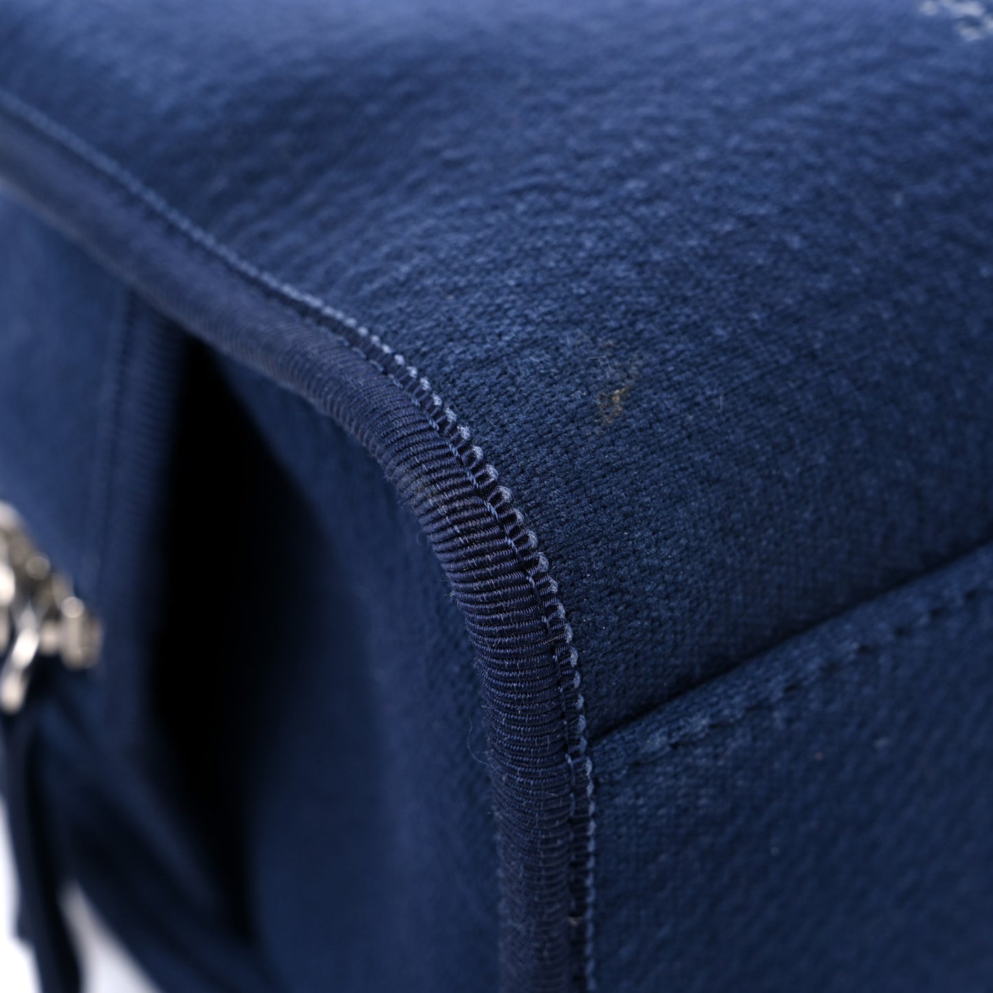 Mixed Fibers Deauville Bowling Bag Blue