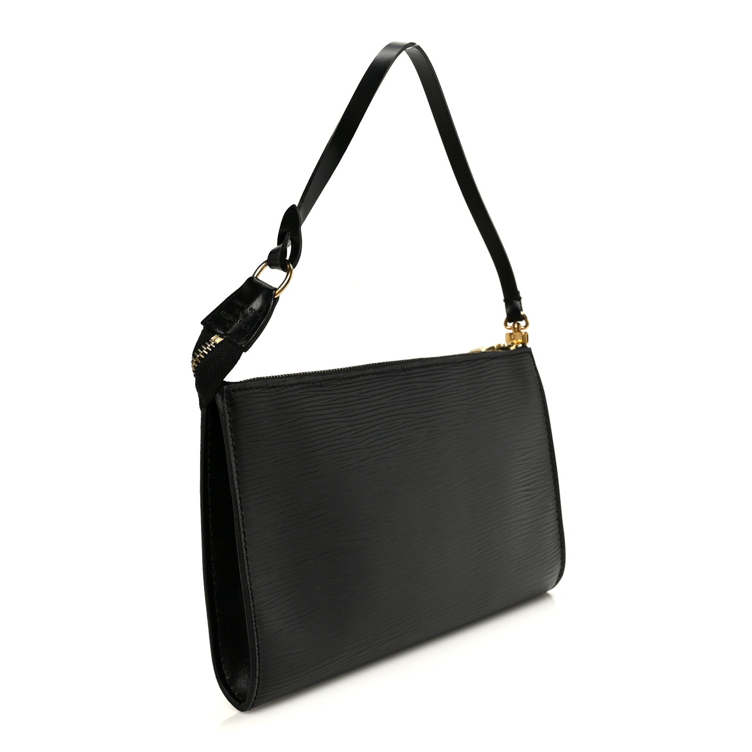 Louis Vuitton Epi Pochette Accessories 21 Black 3 of 10