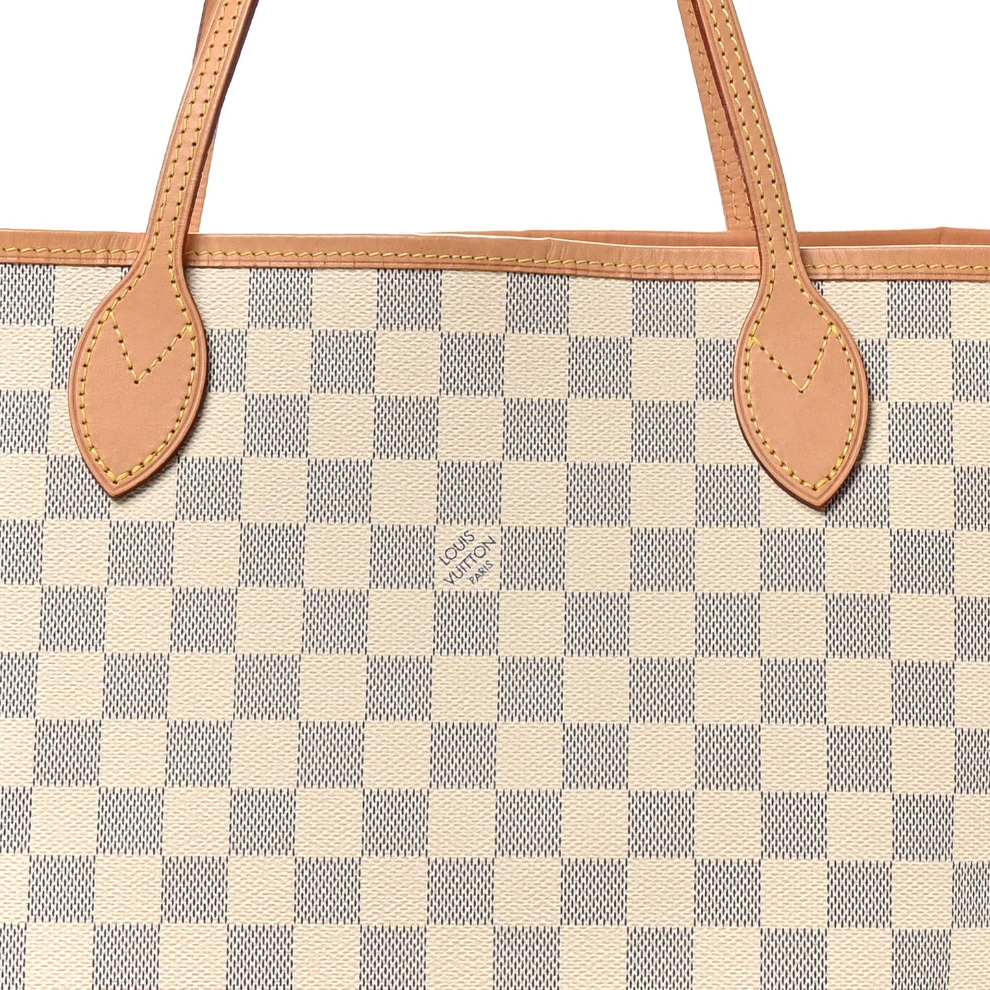 Damier Azur Neo Neverfull MM Rose Ballerine