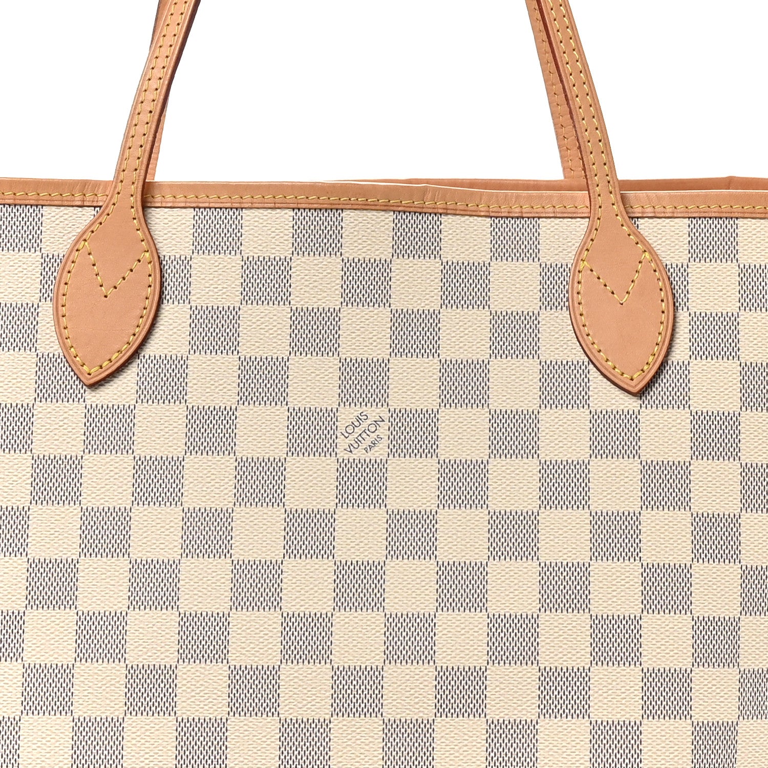 Louis Vuitton Damier Azur Neo Neverfull MM Rose Ballerine 7 of 9
