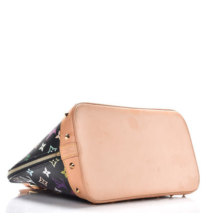 Louis Vuitton Monogram Multicolor Alma Black 4 of 10