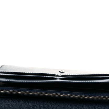 Louis Vuitton Epi Sarah Wallet NM Blue Celeste 7 of 8