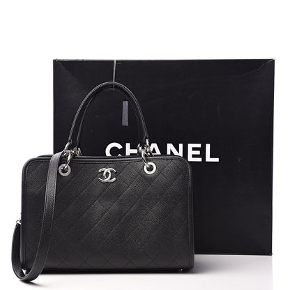 Chanel Caviar Stitched Shopping Tote Black 12 of 12