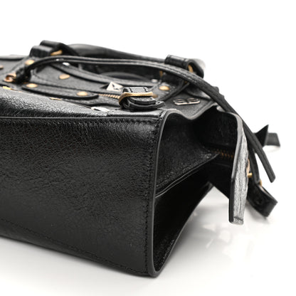 Balenciaga Agneau Neo Classic Hardware Pins Mini City Black 5 of 8