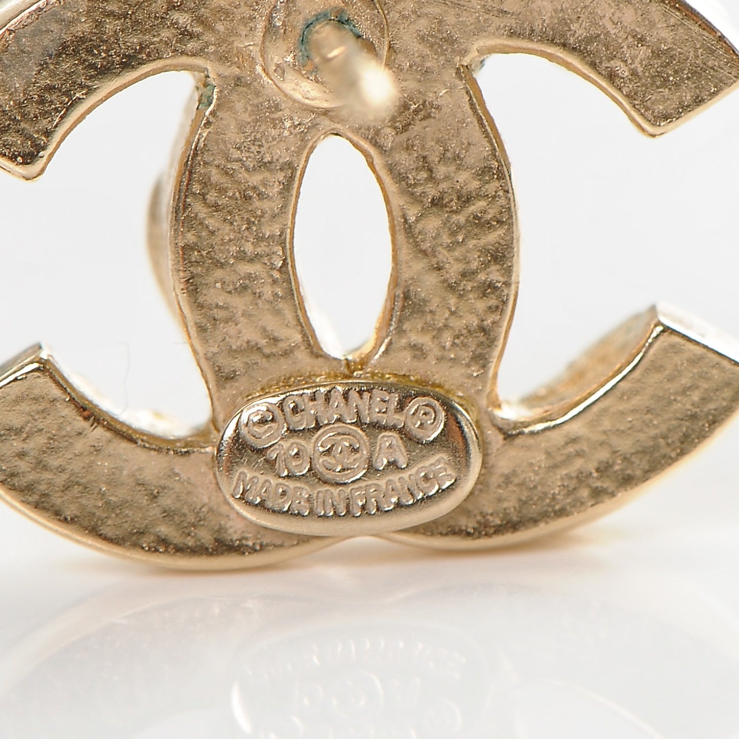 CC Chain Earrings Gold