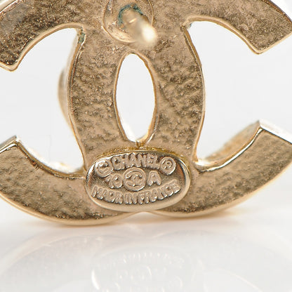 Chanel CC Chain Earrings Gold 3 of 4