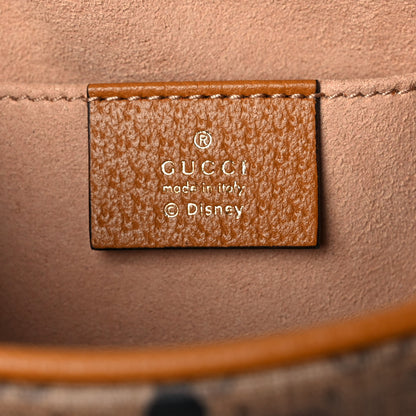 Gucci X DISNEY Mini Vintage GG Supreme Monogram Mickey Mouse Shoulder Bag Beige Vintage Sun Oil 5 of 12