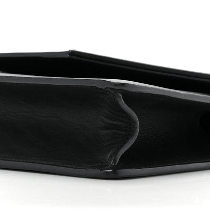 Saint Laurent Calfskin Classic Betty Clutch Black 9 of 13