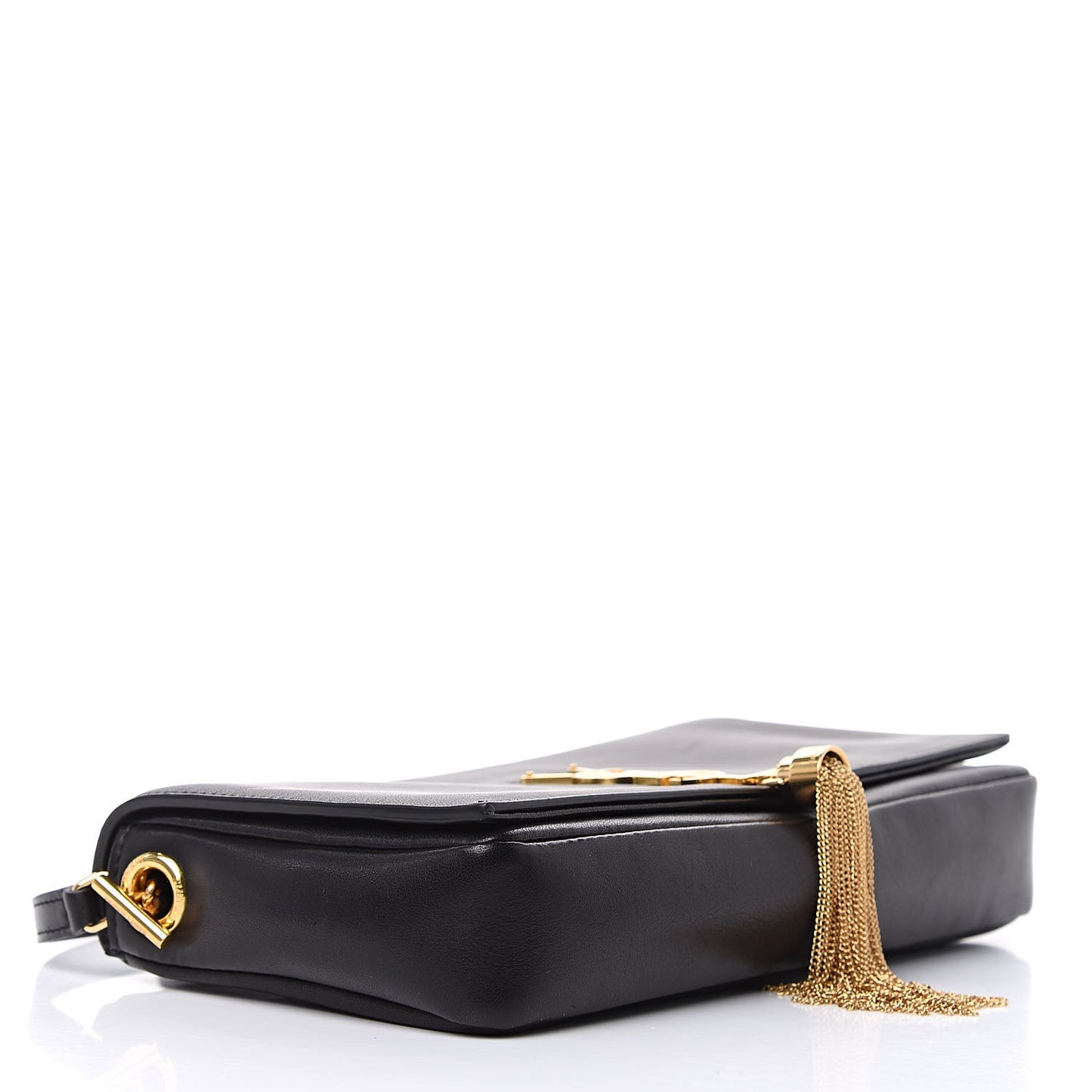 Lambskin Monogram Tassel Kate 99 Black