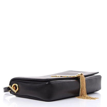 Saint Laurent Lambskin Monogram Tassel Kate 99 Black 4 of 10