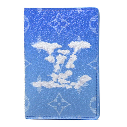 Louis Vuitton Monogram Clouds Pocket Organizer Blue 1 of 6