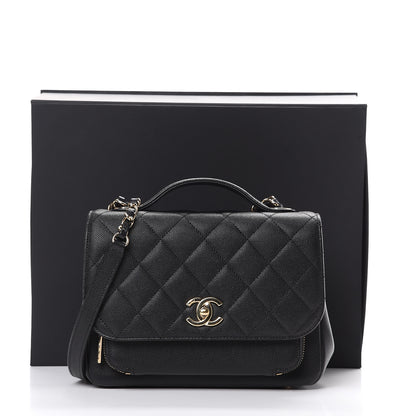 Chanel Caviar Quilted Small Business Affinity Flap Black 14 of 14